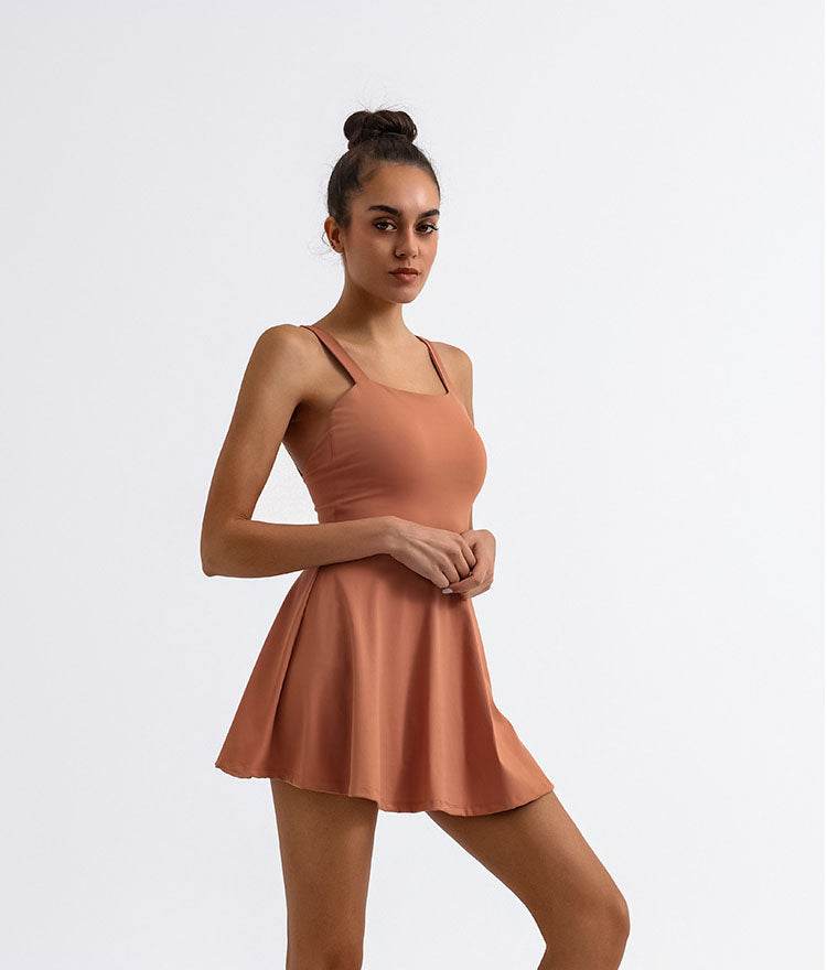 One Piece Sleeveless Tennis Dress
