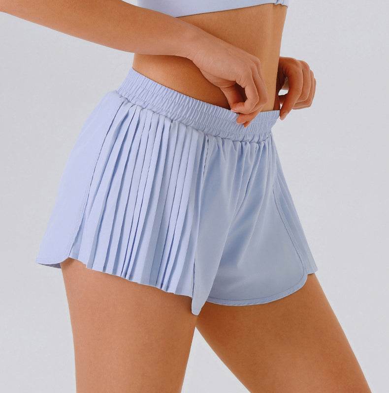 Casual Elastic Waist Athletic Short