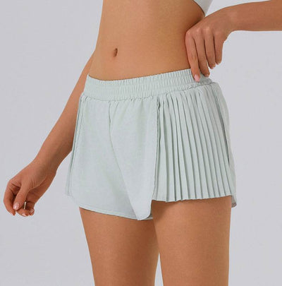 Casual Elastic Waist Athletic Short