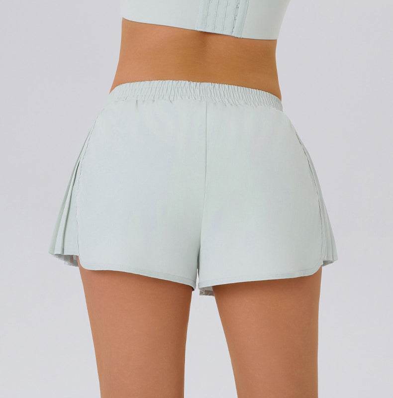Casual Elastic Waist Athletic Short