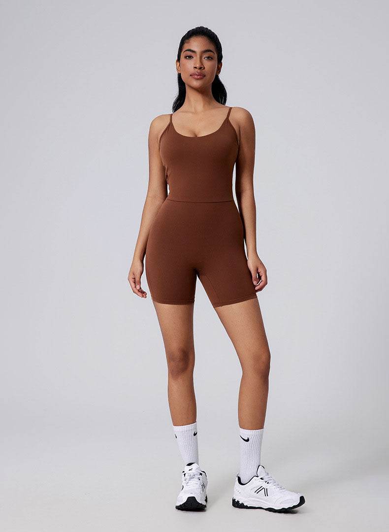 Spaghetti Straps Short Rompers Jumpsuit