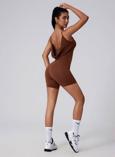 Spaghetti Straps Short Rompers Jumpsuit