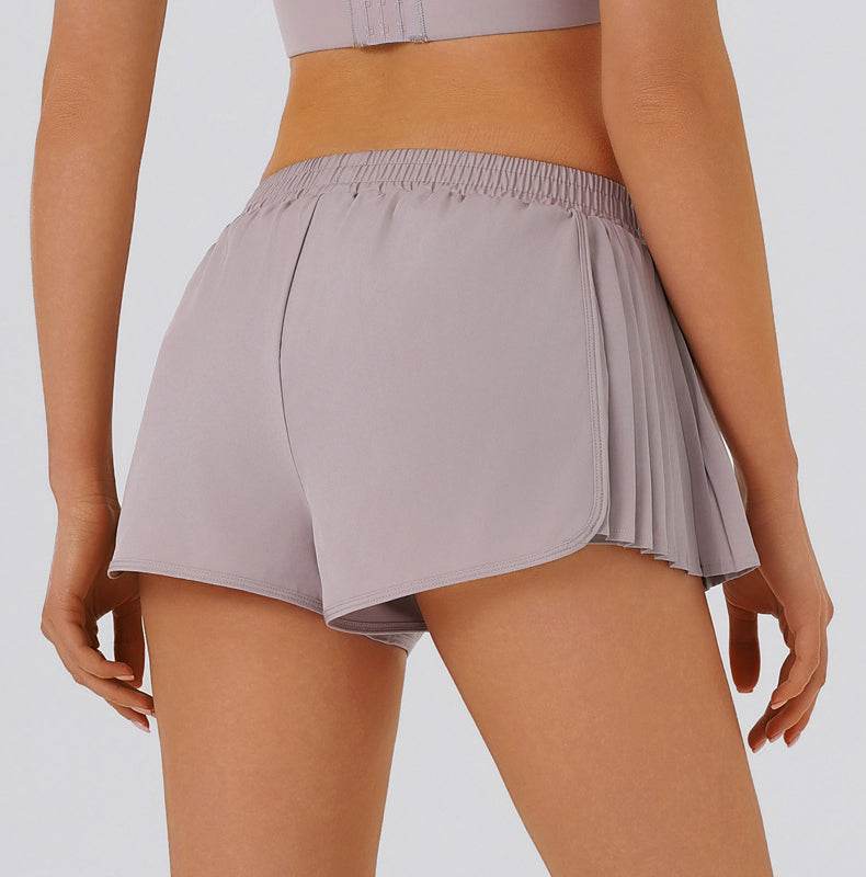 Casual Elastic Waist Athletic Short