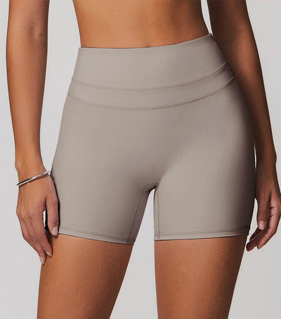 High Waist Elastic Tight Fitness Shorts