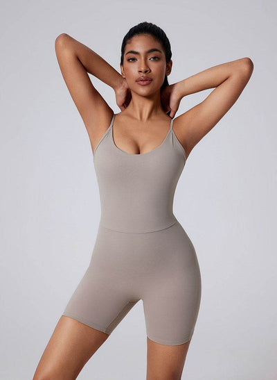 Spaghetti Straps Short Rompers Jumpsuit