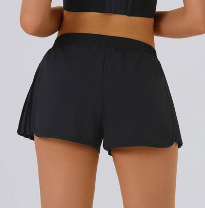 Casual Elastic Waist Athletic Short
