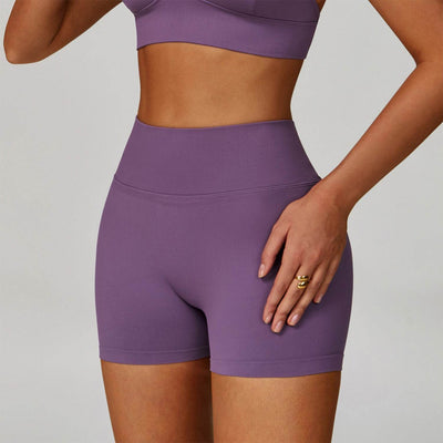 V Back High waist Biker Short