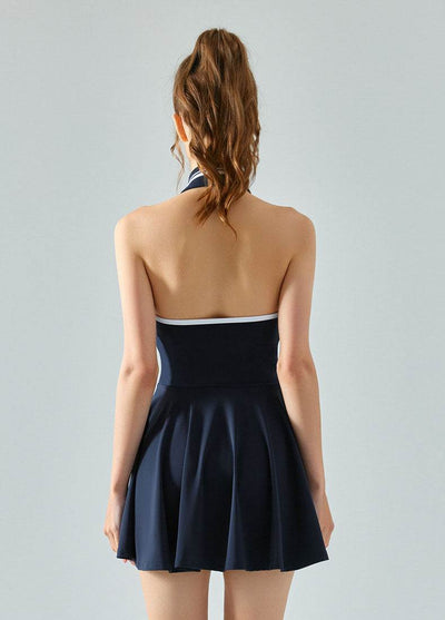 Polo Tennis Dresses with Built-in Shorts