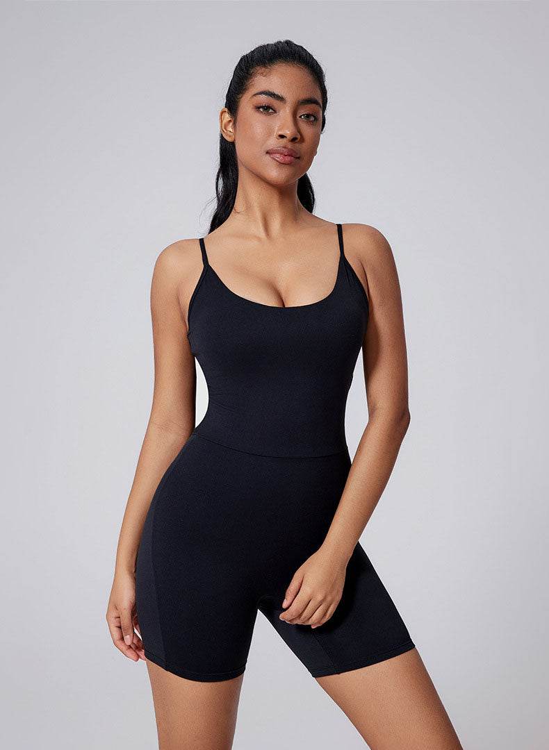 Spaghetti Straps Short Rompers Jumpsuit