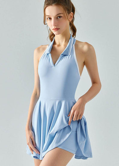 Polo Tennis Dresses with Built-in Shorts