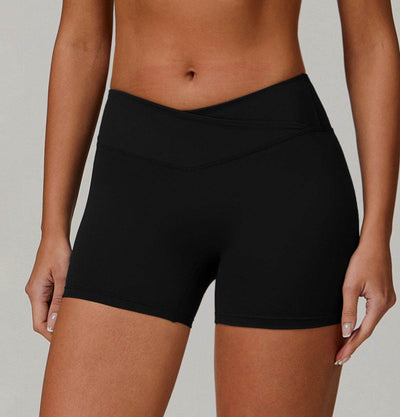 Crossover High Waisted Tummy Control Athletic Short