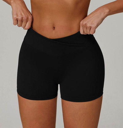 Crossover High Waisted Tummy Control Athletic Short