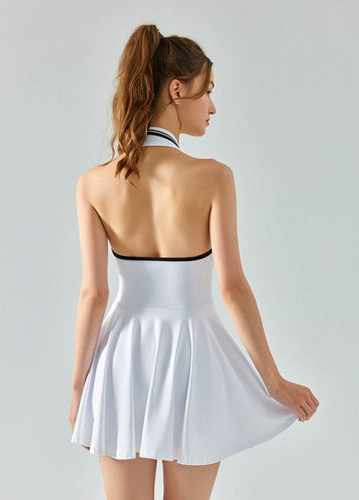 Polo Tennis Dresses with Built-in Shorts