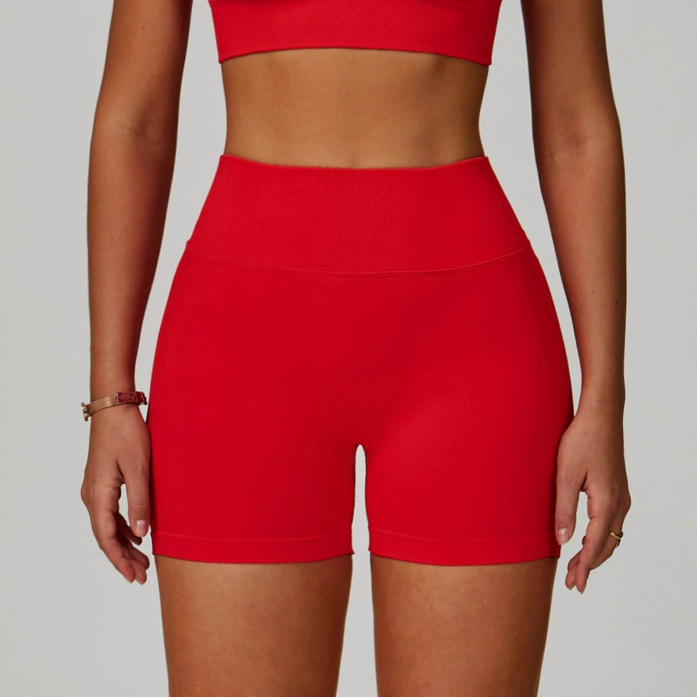 V Back High waist Biker Short