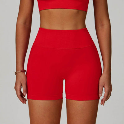 V Back High waist Biker Short