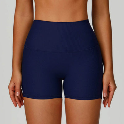 Widened Ribbed High Waist Sport Short